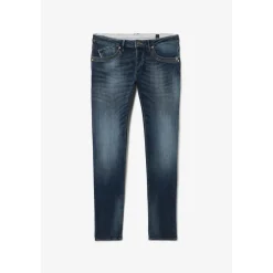 Jeans ajusté stretch 700/11, longueur 34 bleu Wade