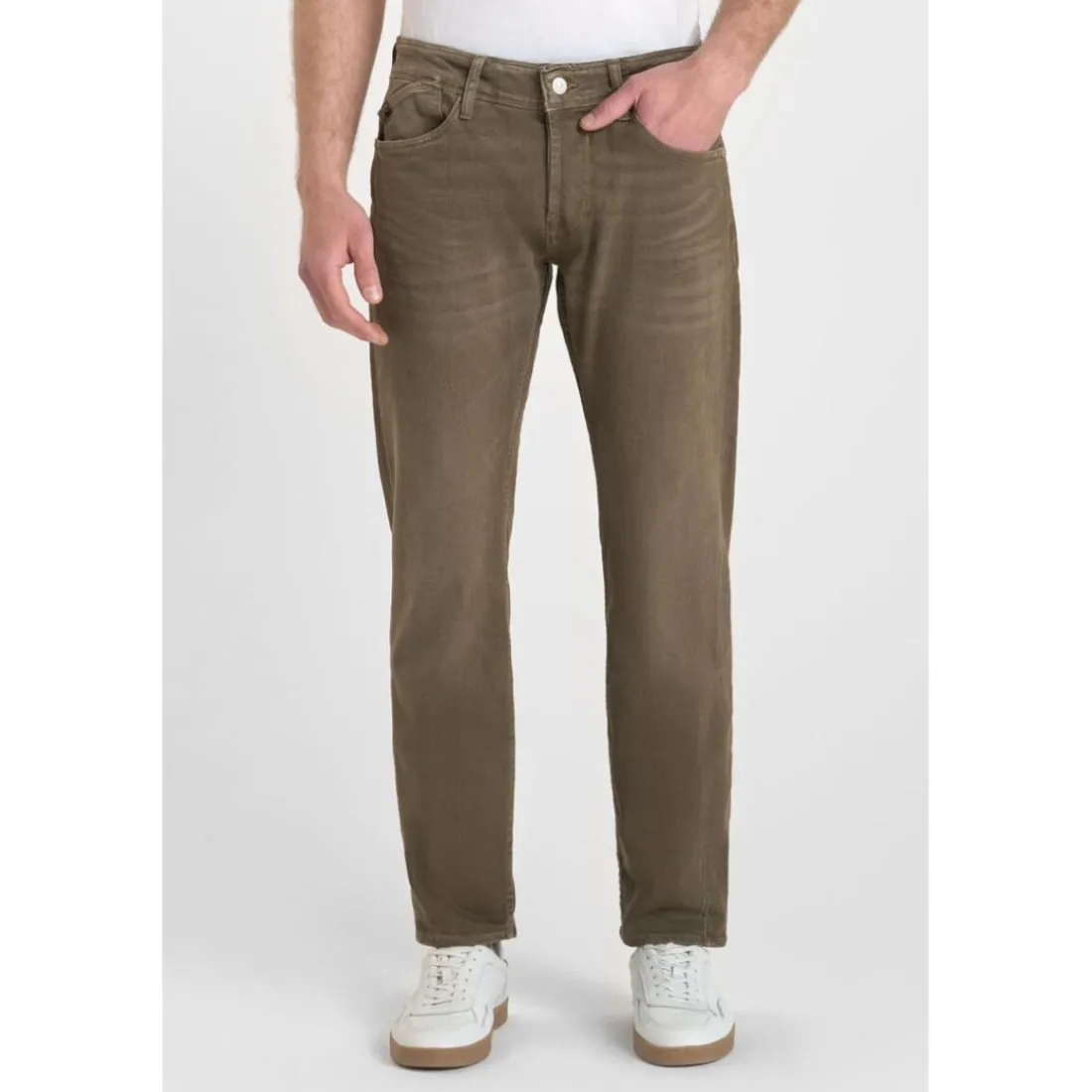 Jeans ajusté stretch 700/11, longueur 34 kaki Win