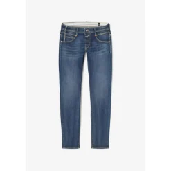 Jeans ajusté stretch 700/11, longueur 34 bleu Sammy en coton