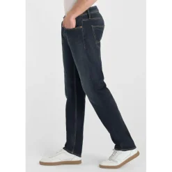 Jeans ajusté stretch 700/11, longueur 34 bleu Ives en coton