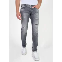 Jeans ajusté stretch 700/11, longueur 34 noir Amin