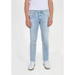 Jeans ajusté stretch 700/11, longueur 34 bleu Tate