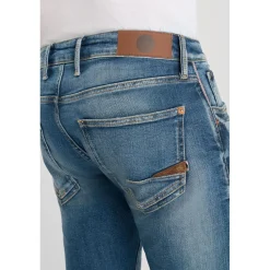 Jeans ajusté stretch 700/11, longueur 34 bleu Pete