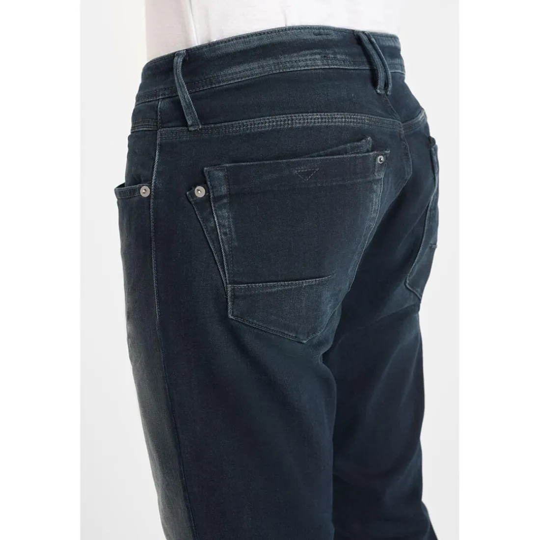 Jeans ajusté stretch 700/11, longueur 34 bleu Dell