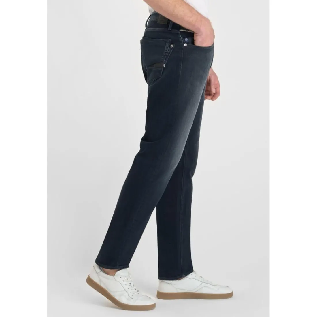 Jeans ajusté stretch 700/11, longueur 34 bleu Dell