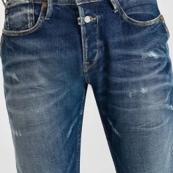 Jeans ajusté stretch 700/11, longueur 34 bleu Oak