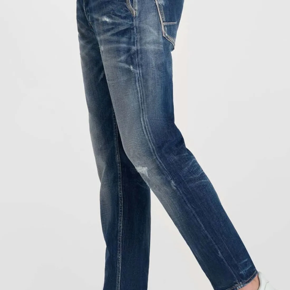 Jeans ajusté stretch 700/11, longueur 34 bleu Oak