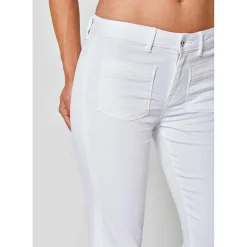 Jeans BEA en coton blanc