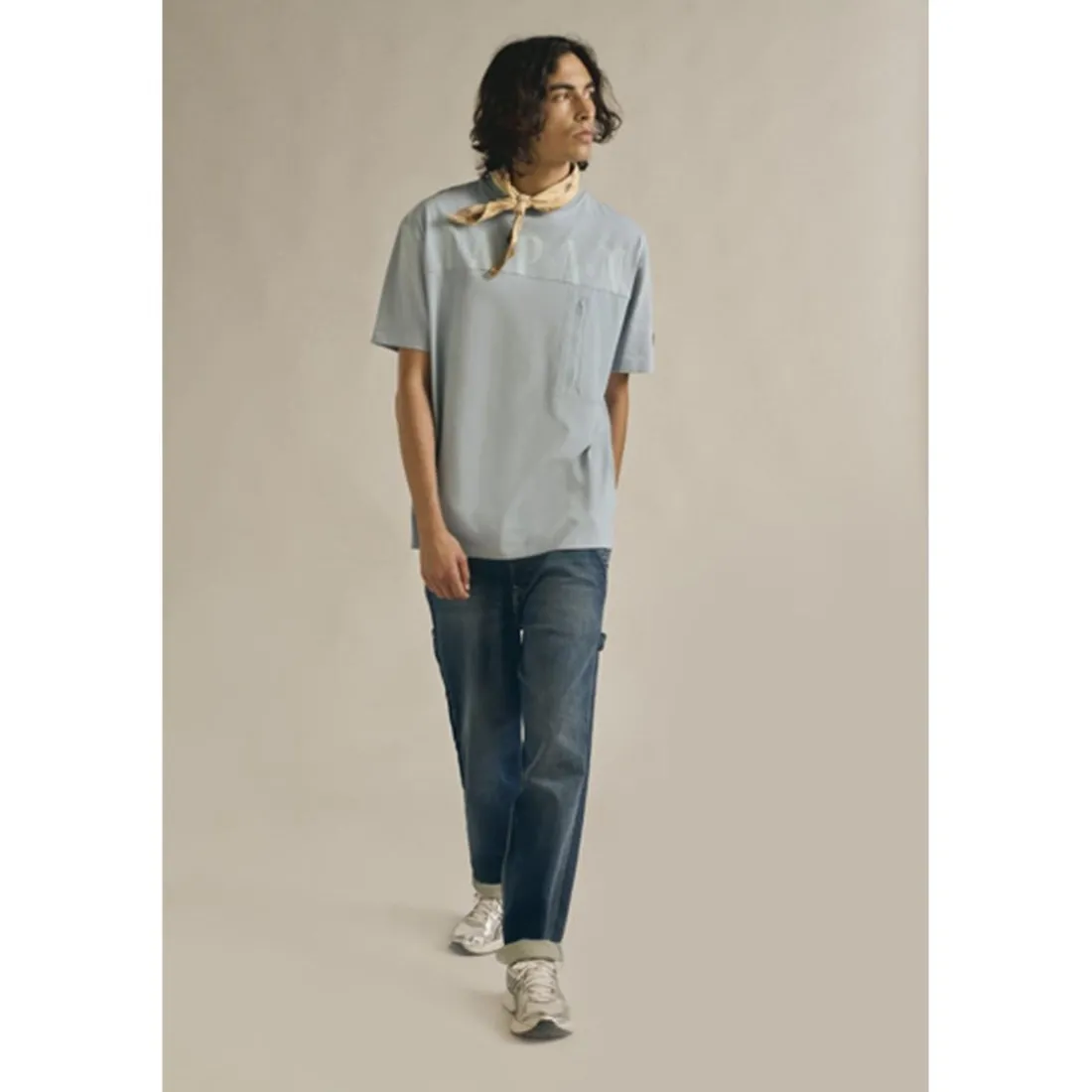 Jeans bleu Akio Japan Rags Quade