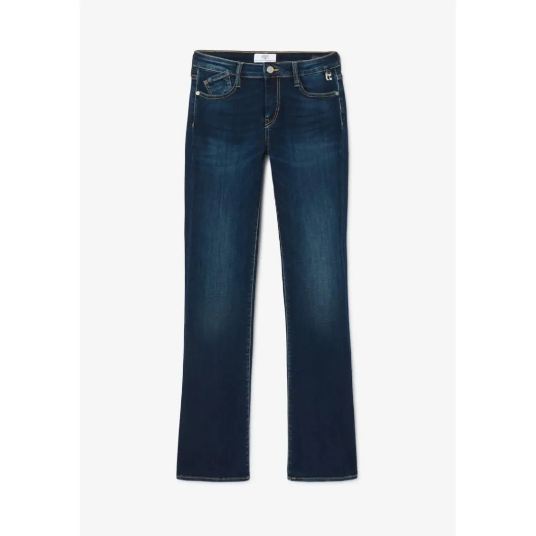 Jeans bootcut POWER bootcut, longueur 34 bleu en coton Kali