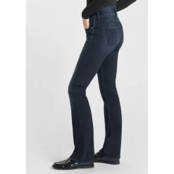 Jeans bootcut ULTRABOO, longueur 34 bleu en coton Eve