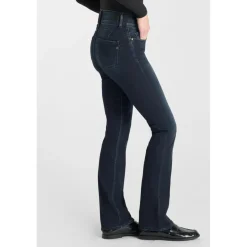 Jeans bootcut ULTRABOO, longueur 34 bleu en coton Eve
