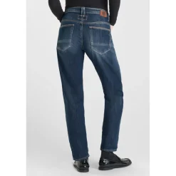 Jeans boyfit 200/43, longueur 34 bleu Fern