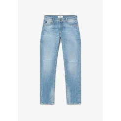 Jeans boyfit 200/43, longueur 34 bleu en coton Eve