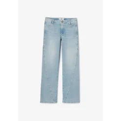 Jeans flare, très évasé, longueur 34 bleu Xena