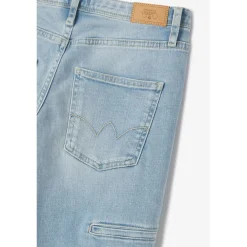 Jeans flare, très évasé, longueur 34 bleu Xena