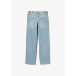 Jeans flare, très évasé, longueur 34 bleu Xena