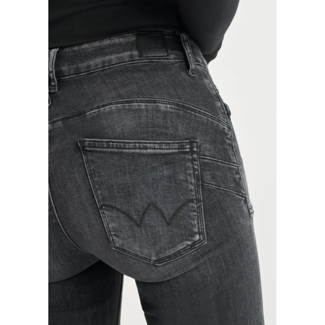 Jeans flare, très évasé PULP high flare, longueur 34 noir Nia