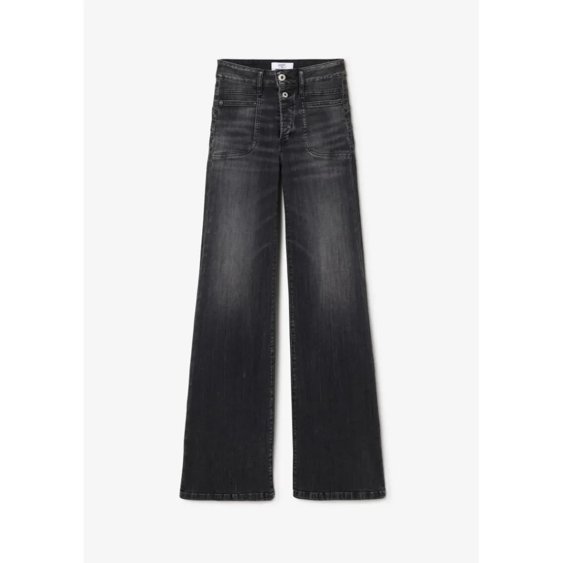 Jeans flare, très évasé PULP high flare, longueur 34 noir Nia