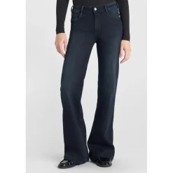 Jeans flare, très évasé PULP high flare, longueur 34 bleu en coton Ivy