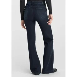 Jeans flare, très évasé PULP high flare, longueur 34 bleu en coton Ivy