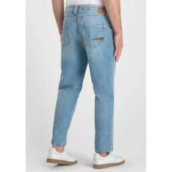 Jeans loose, large 1999, longueur 34 bleu en coton Dean