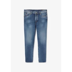 Jeans loose, large 1999, longueur 34 bleu Ebbe