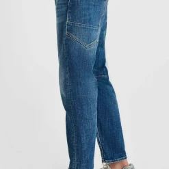 Jeans loose, large NOAH, longueur 34 bleu Mo