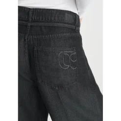 Jeans loose, large SCOTTY, longueur 34 noir Esme