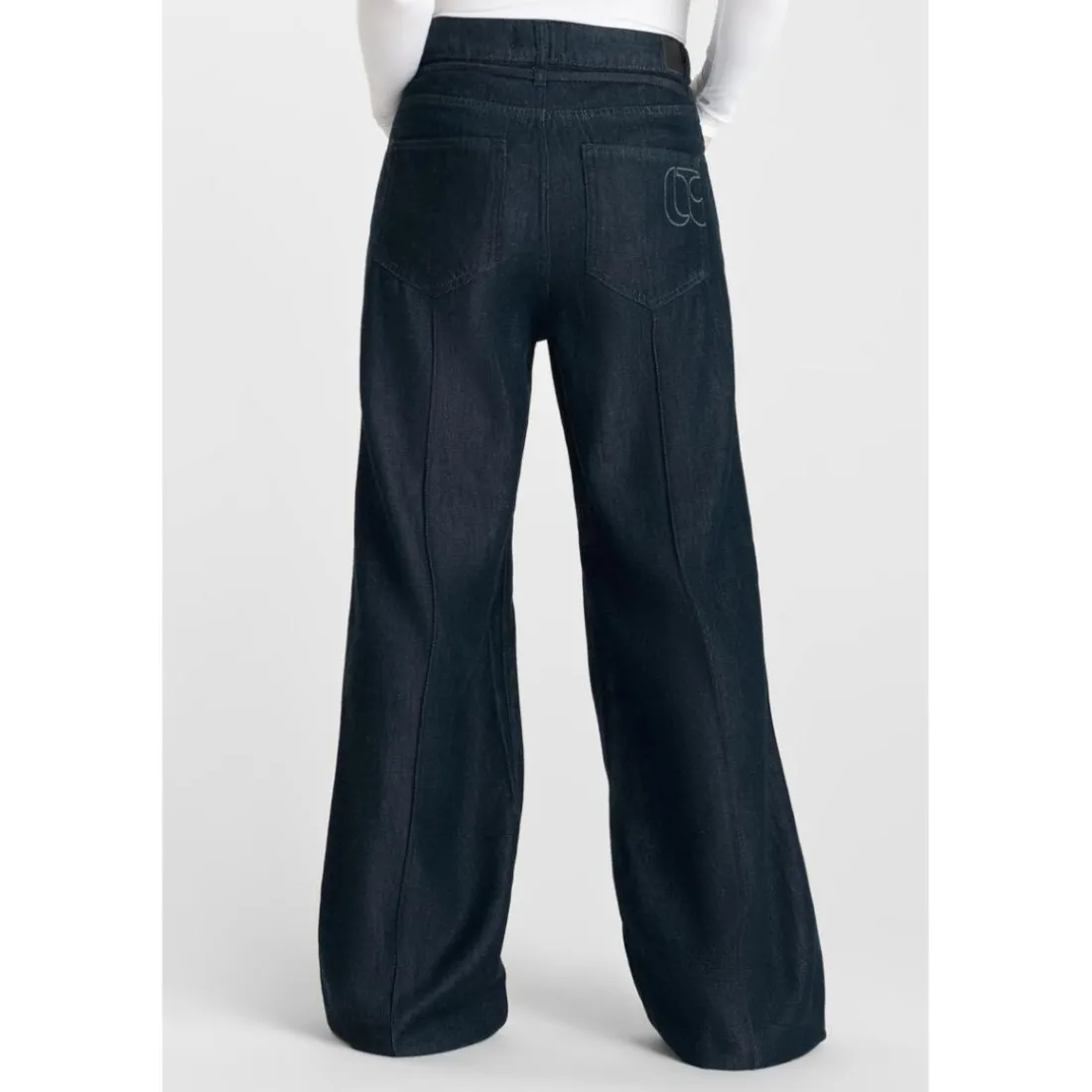 Jeans loose, large SCOTTY, longueur 34 bleu Zara