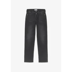 Jeans Lux 400/19 mom taille haute noir N°1 en coton