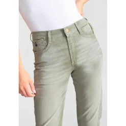 Jeans Marylou mom 400/17, 7/8ème kaki