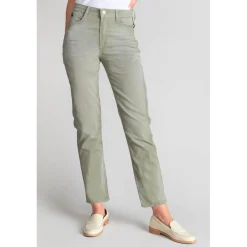 Jeans Marylou mom 400/17, 7/8ème kaki