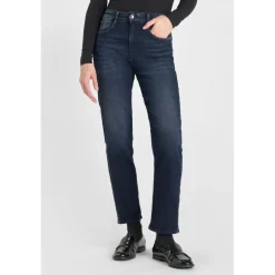 Jeans mom 400/17 mom taille haute 7/8ème, 7/8ème bleu Sara