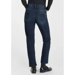 Jeans mom 400/17 mom taille haute 7/8ème, 7/8ème bleu Sara