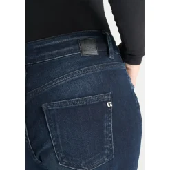 Jeans mom 400/17 mom taille haute 7/8ème, 7/8ème bleu Sara
