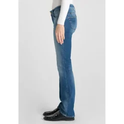 Jeans push-up regular, droit PULP, longueur 34 bleu Page en coton
