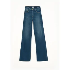 Jeans push-up regular, droit taille haute PULP, longueur 34 bleu Hope