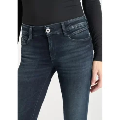 Jeans push-up slim PULP - Bleu Ora en coton