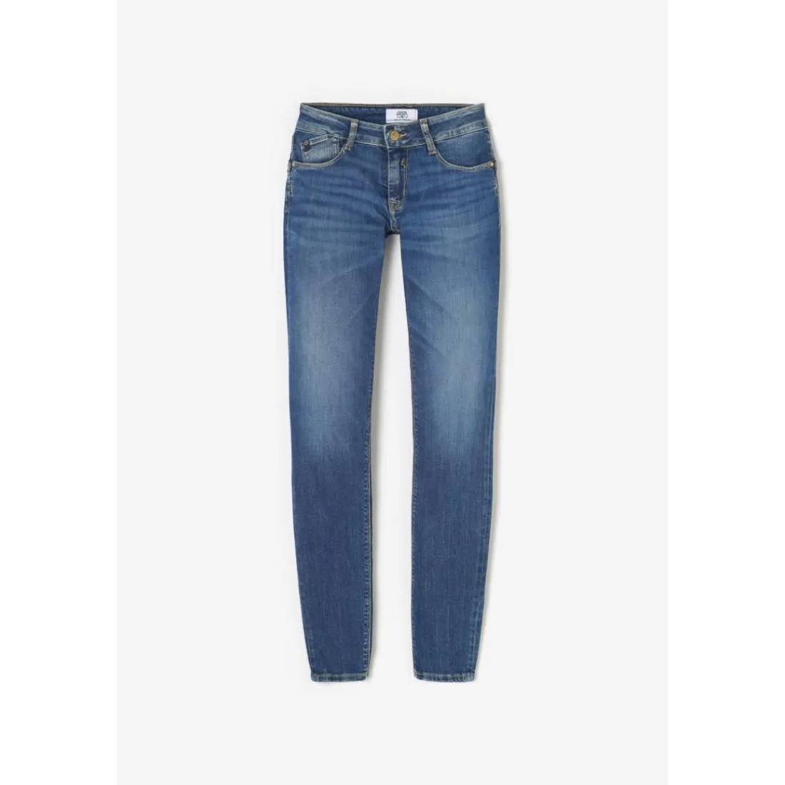 Jeans push-up slim PULP, longueur 34 bleu Pax
