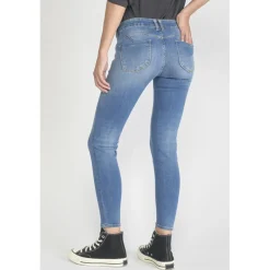 Jeans push-up slim PULP, 7/8ème bleu Kara