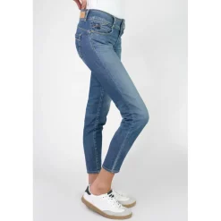 Jeans push-up slim PULP, 7/8ème bleu Gwen