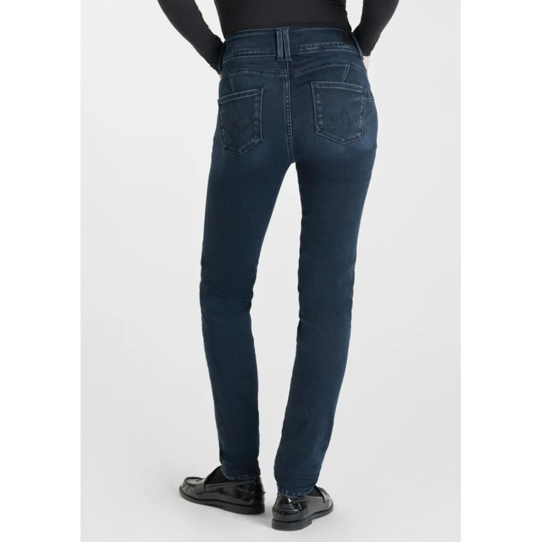 Jeans push-up slim ULTRA PULP, longueur 34 bleu Vivi