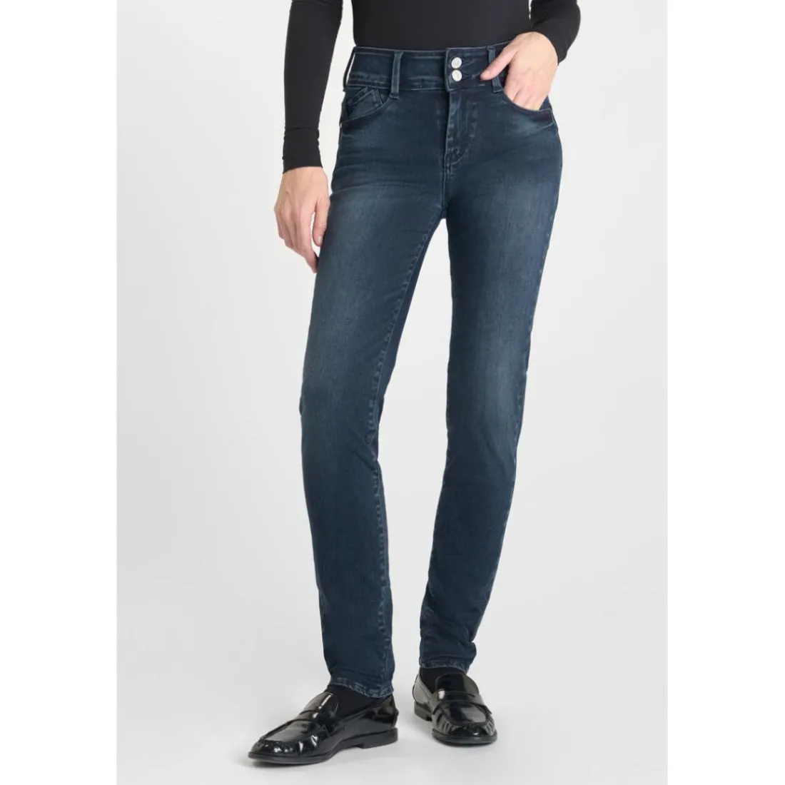 Jeans push-up slim ULTRA PULP, longueur 34 bleu Vivi