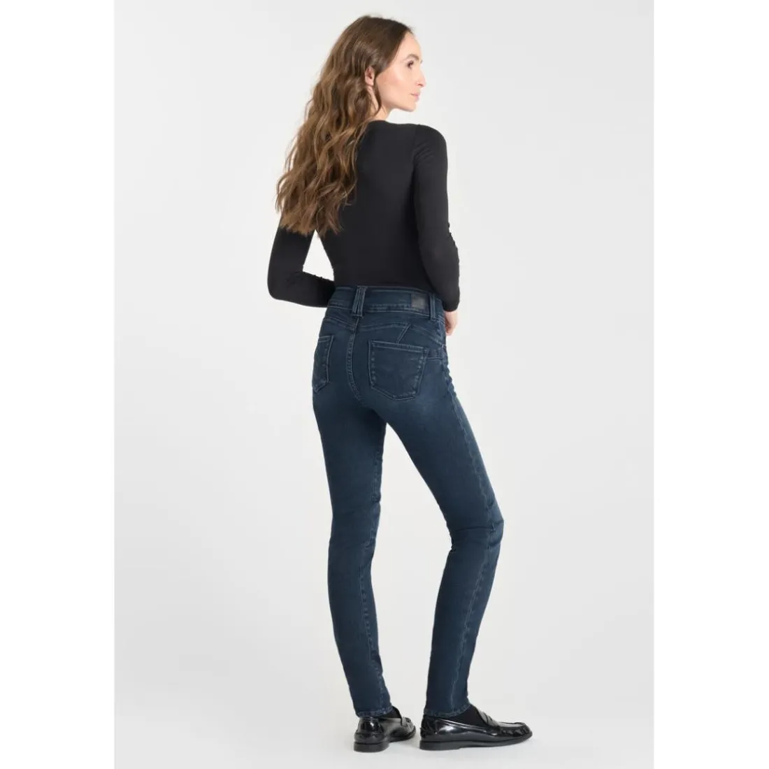 Jeans push-up slim ULTRA PULP, longueur 34 bleu Vivi