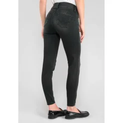 Jeans push-up slim ULTRA PULP, 7/8ème noir Ruby en coton