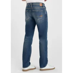Jeans regular, droit 800/12, longueur 34 bleu Seth