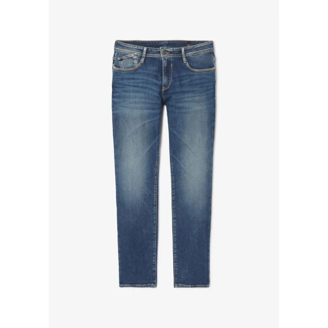Jeans regular, droit 800/12, longueur 34 bleu Seth