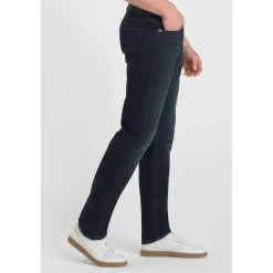 Jeans regular, droit 800/12, longueur 34 bleu en coton Xan