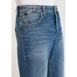 Jeans regular, droit 800/60 loose , longueur 34 bleu Seth